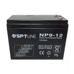 Batería 12V 9A SPT LINE O MCA