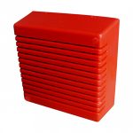 Difusor de Sonido Rojo Plástico Contra Incendios Sovica
