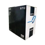 Bobina de cable utp 305 mtrs cat 5 70% cobre para interior STC