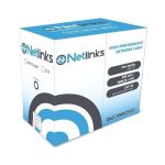 Cable Utp Cat 5e 100% Cobre 305 Mts Blanco Netlinks