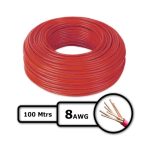 Cable #8 100% cobre marca Elecon.