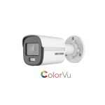 Cámara bullet DS-2CE10DF0T-FS 2mpx color con audio metálica 2mpx Hikvision.