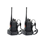 Radios BF-88A Walkie Talkie con auricular par Baofeng.