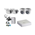 kit 4 ch 1080p Hikvision.