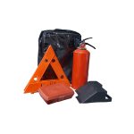Kit auxilio vial con extintor 5 lbs