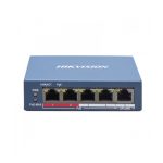 Switch 5 puertos gigabit DS-3E0505P-E/M Marca Hikvision.