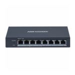 Switch DS-3E0508P-O Gigabit de 8 puertos con 4 Poe+ Hikvision.