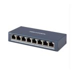 Switch 8 puertos DS-3E0508-E(B) marca Hikvision.
