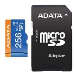 Tarjeta de Memoria Premier AUSDX256GUICL10A1-RA1 con Adaptador SD 256GB Adata.