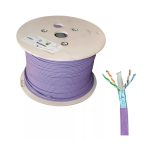 Bobina Utp Blindada Cat 6a 100% Cobre morado Siemon.