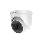 Cámara domo plástico DS-2CE76U1T-ITPF 8MP 4k Hikvision.