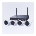 Kit CS-BW3844-A0E60 con cuatro cámaras H3C 2K⁺ marca Ezviz.