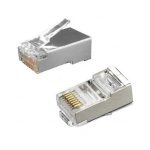Conector Rj45 100unds Cat 5e Blindado.