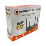 ROUTER WP-AX1500 DOBLE BANDA GIGABIT WIFI 6 WIREPLUS